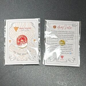 Virgin Voyages Gold Pin